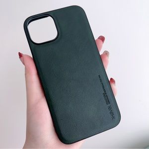 NEW iPhone 14 phone case. High quality. Jasper colour. Leather.